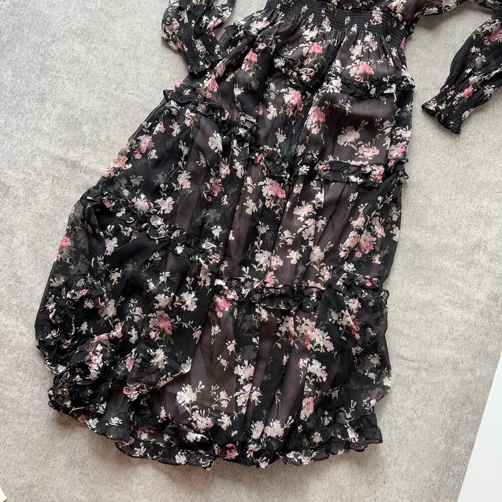 NWT LoveShackFancy Kailo Dress Aurora Nights - Picture 5 of 5